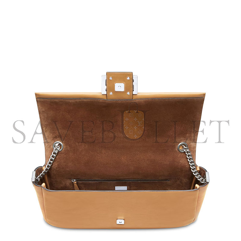 F**di baguette chain large leather beige 8br828as7af1qd3 (40*18.5*7cm)